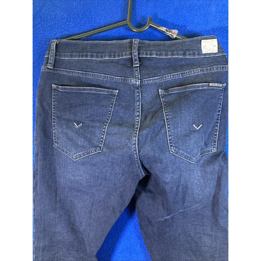 Hudson Ace Womens Skinny Jeans Size 34 Blue Denim 32" Inseam Stretch - Picture 9 of 16